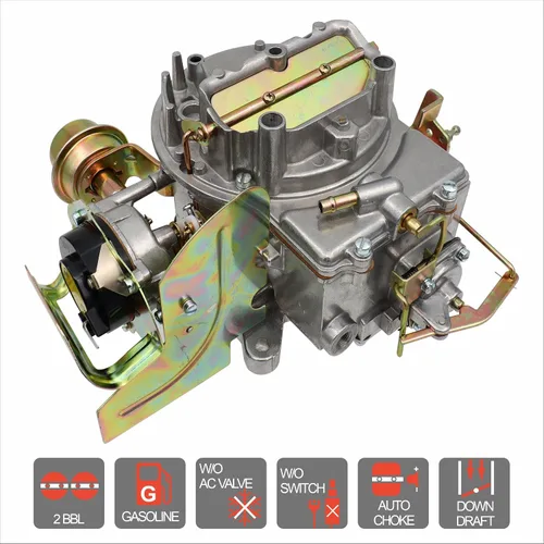 Vista 6 de Carburador de 2 barriles 2100 2150 para Ford 289 302 351 Carb F100 F250 F350 360 Cu Jeep Engine Mustang Reemplazo para Motorcraft/Autolite 2100 2150
