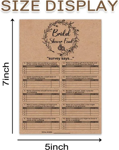 Vista 2 de Juego de pelea de despedida de soltera – Juego rústico de despedida de soltera o despedida de soltera, decoraciones divertidas de boda, suministros