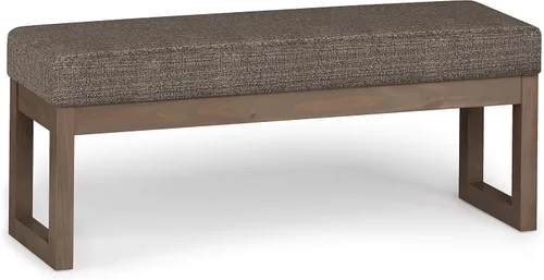Vista 25 de SIMPLIHOME Milltown - Reposapiés rectangular (26.0 in de ancho) contemporáneo