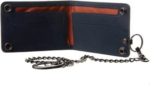 Vista 3 de Naruto Hidden Leaf Village - Cartera plegable con cadena Multi colorido