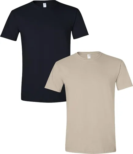 Vista 58 de Gildan Camiseta G500 para hombre Ceniza/baya
