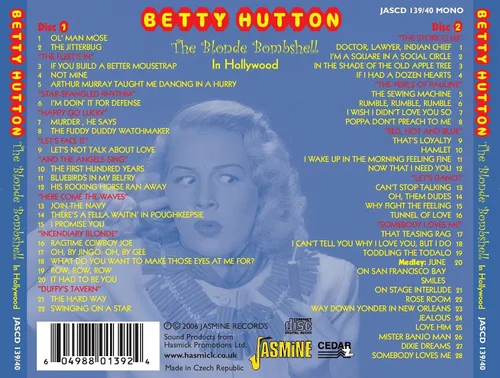 Vista 2 de The Blonde Bombshell - In Hollywood ORIGINAL RECORDINGS REMASTERED SET