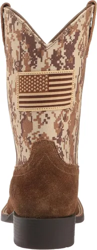 Vista 3 de ARIAT Botas occidentales unisex para niños talla única
