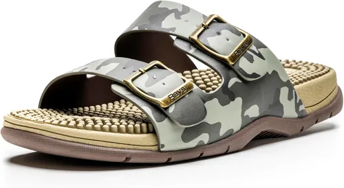 Vista 8 de Revs Lochy - Acupressure & Reflexology Massage Sandals Negro