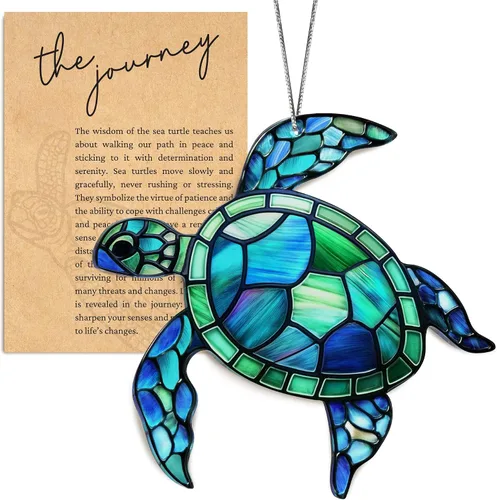 Vista 10 de Axolotl - Adorno de Navidad, adornos de playa para árbol, regalo de tortuga marina para mujeres, regalos de playa para mujeres, ideas de relleno