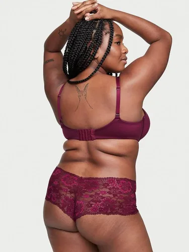 Vista 3 de Victoria's Secret Lace Boyshort Panty, Underwear for Women, Body by Victoria (XS-XXL)