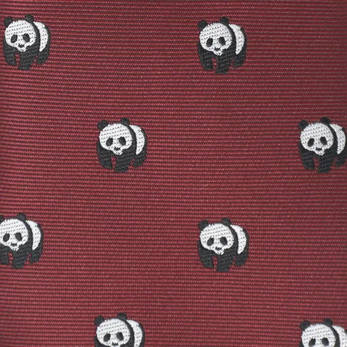 Vista 5 de Corbata de patrón animal con caja de regalo Corbata de patrón de animales marinos Corbata de regalo de cumpleaños del día