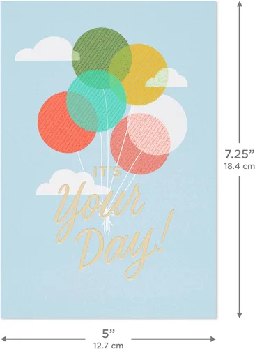 Vista 3 de Hallmark Tarjetas de cumpleaños con sobres, paquete surtido de 12 (Bendiciones)