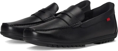Vista 9 de Marc Joseph New York Mocasines Penny casuales sin cordones para hombre Negro
