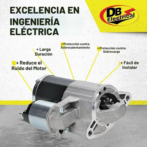 Vista 5 de DB Electrical 410-48264 Arrancador para Dodge Durango 2011-2015 5.7L/Jeep Commander 2006-2010 5.7, Grand Cherokee 2005-2015 5.7L/Ram 1500 2500 3500