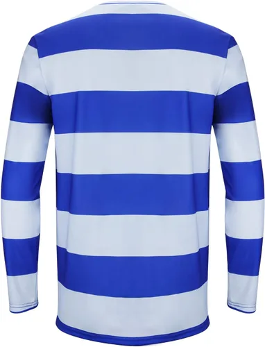 Vista 4 de Mens Green Striped Shirt Blue And Detective Host Steve T-Shirt Pullover Joe Purple Tops Sweater Adult Halloween Costume