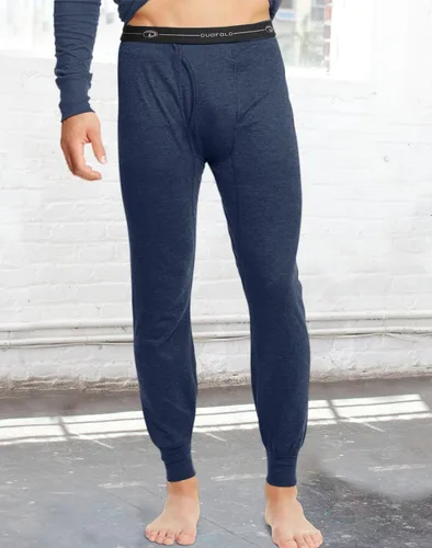 Vista 2 de Duofold Pantalón térmico absorbente de peso medio para hombre, Negro