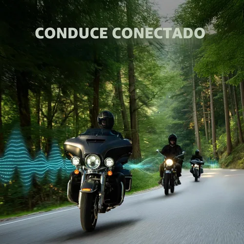 Vista 5 de Sena OUTRUSH 2 - Casco modular de motocicleta inteligente con conectividad Bluetooth y comunicación de intercomunicación de malla Negro mate