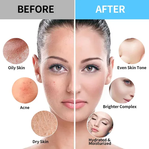 Vista 8 de Máscara de gelatina de oro de 24 quilates y ácido hialurónico, cuidado de la piel facial, juego de mascarillas de gelatina de colágeno