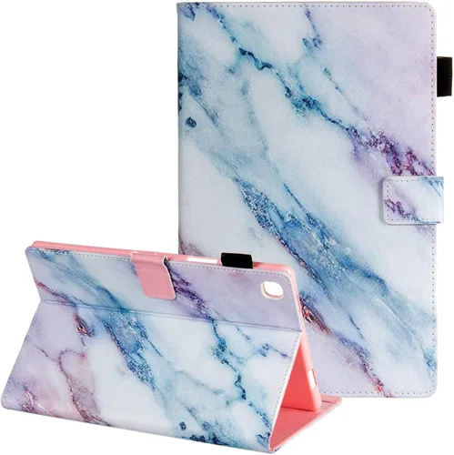 Vista 12 de Dteck Funda protectora de piel sintética con ranuras para tarjetas y función de soporte ajustable, para Samsung Galaxy Tab A7 de 10.4 pulgadas