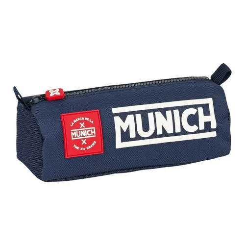 Vista 2 de Estuche Escolar Munich Storm Azul marino (21 x 8 x 7 cm)