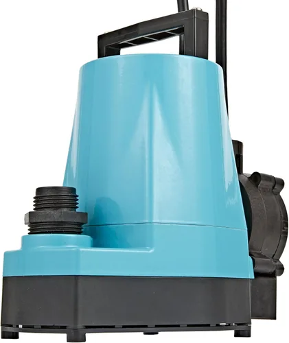 Vista 10 de Little Giant 5-MSP 115-Volt, 1/6 HP, 1200 GPH, Bomba de utilidad manual de aluminio, cable de 10 pies, azul, 505000