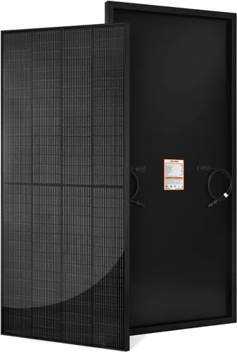 Vista 8 de RICH SOLAR 200Watt 24V Panel solar, 25% de alta eficiencia N-tipo panel Plateado