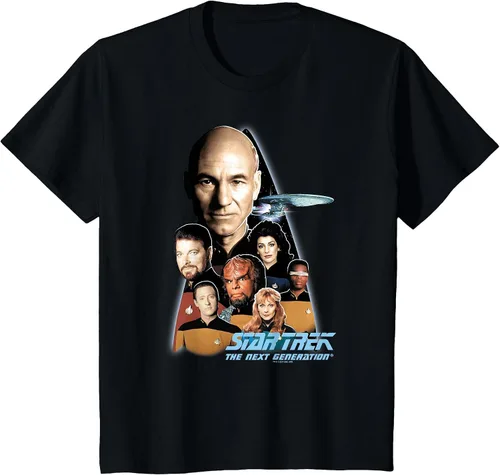 Vista 10 de Star Trek The Next Generation T-Shirt Asphalt Grey