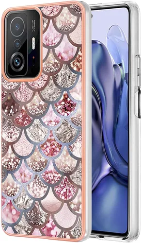 Vista 1235 de Funda compatible con Nothing Phone 1, compatible con Nothing Phone One A063 para teléfono móvil TPU funda FLP