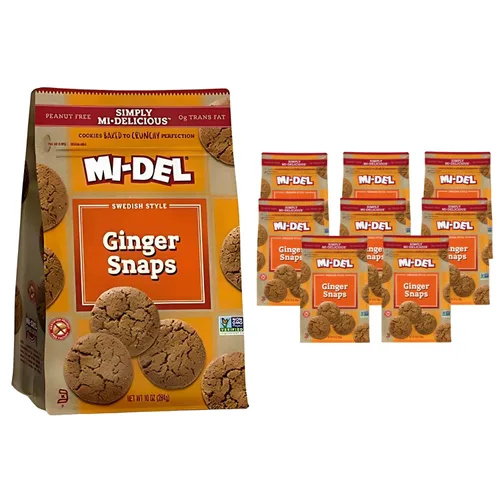 Vista 9 de Mi-Del Galleta crujiente de chocolate - Certificada sin OMG, Galletas sin gluten con 0g de grasa trans (Paquete de 1)