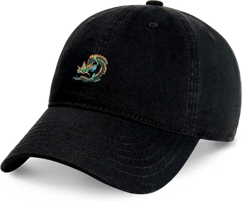 Vista 2 de Shenron Dragon Dad Sombreros Eternal Dragon God Meme Classic Original Design Gorras de béisbol divertidas para hombres, mujeres adolescentes unisex