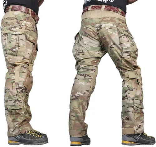 Vista 4 de Paintball Equipment Tacticam bdu Emerson Combat G3 Uniforme con rodillera Multicam MC