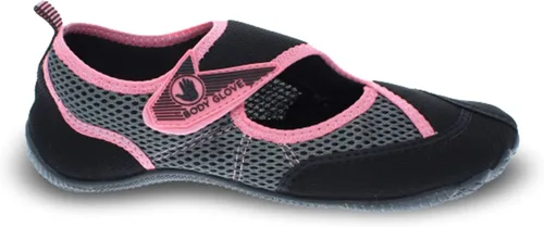 Vista 2 de Body Glove Zapatos de agua para mujer (lago, aeróbicos, natación, deportes acuáticos, playa, zapatos de agua para mujer), color negro y azul Oasis