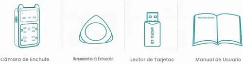 Vista 8 de Cámara oculta mejorada 2026 – Cámara de salida – Mini cámara de seguridad inalámbrica HD 2K para niñera con detección de movimiento – Gran angular