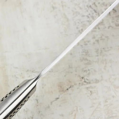 Vista 7 de Global Model X Cuchillo de corte de pechuga de 12 pulgadas, fabricado en Japón