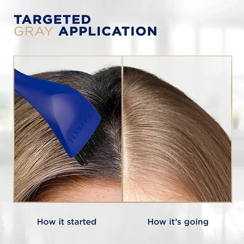 Vista 166 de Clairol Root Touch-Up de Nice'n Easy Tinte Permanente para el Cabello, 10 Rubio Extra Claro, Paquete de 1 Clairol Root Touch Up - Tinte permanente