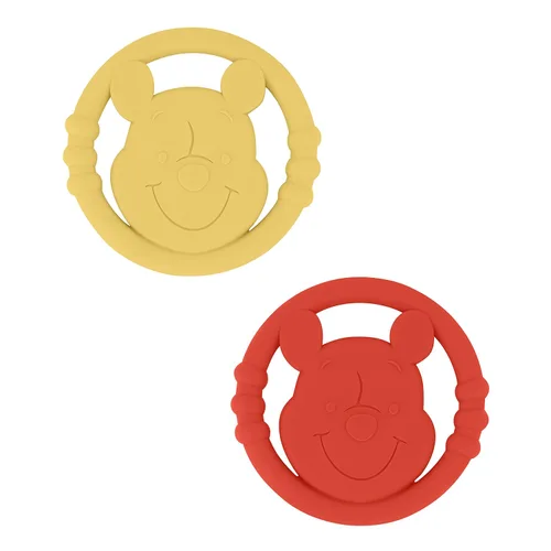 Vista 10 de Cudlie Disney - Juego de mordedores de silicona para bebés, mordedores de grado alimenticio y sin BPA para bebés de 6 a 12 meses, paquete de 2