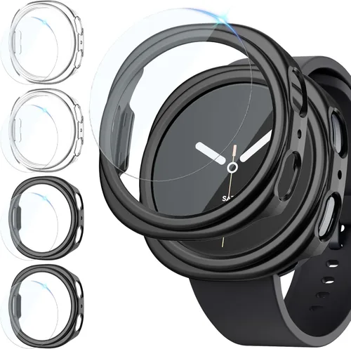 Vista 11 de Rc-Z - Funda protectora de pantalla para Samsung Galaxy Watch 5 4 de 1.575 in (6+6 unidades)