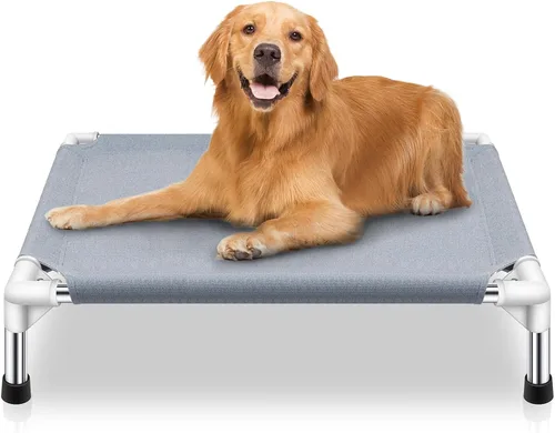 Vista 9 de Cama elevada para perros, cama elevada para perros grandes, camas