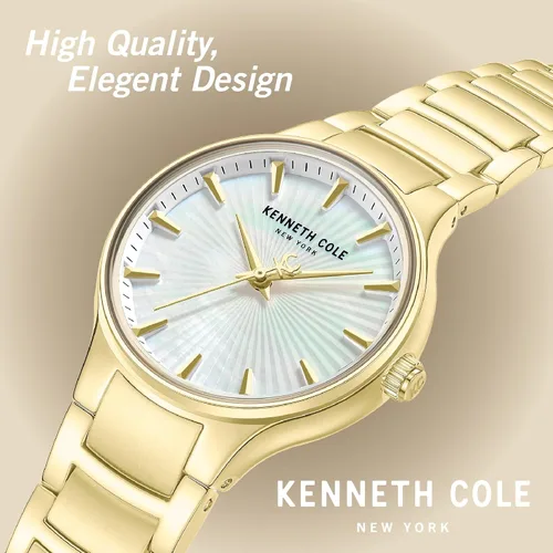 Vista 5 de Kenneth Cole New York Luxury Watch for Men, Automatic Movement, Water Resistant, Sophisticated & Sleek Design