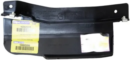 Vista 4 de Para Ford Mustang 2018 19 20 20 2021 Fender Splash Shield lado del conductor Delantero Coupé/Convertible Plástico PE/PP CAPA Reemplazo