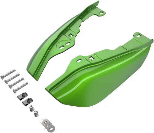 Vista 31 de Advanblack Deflectores de aire Road Glide de marco medio 2024 compatibles con Harley Touring Street Glide, Road King, Electra Glide, 2009-2025