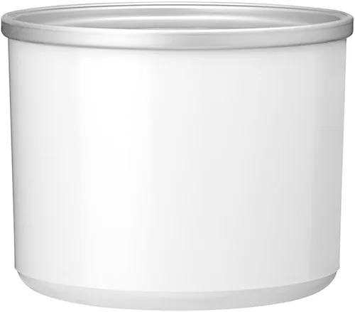 Vista 8 de Máquina para hacer helado Cuisinart, máquina de 1.5 cuartos con doble aislamiento, para sorbete y yogur helado, lista en 20 minutos, ICE-21P1, blanca