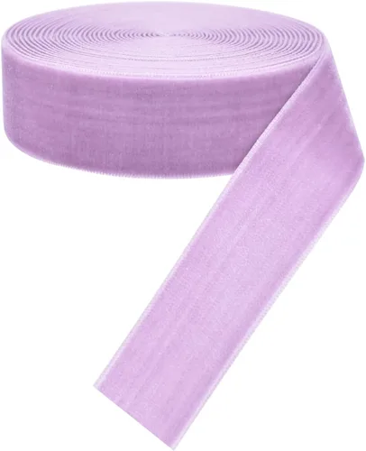 Vista 30 de Chenkou Craft 5 yardas de cinta de terciopelo para decoración navideña y embalaje artesanal