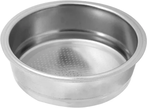 Vista 8 de Filtro de café de acero inoxidable, 2.008 in de una sola capa de acero inoxidable para máquina de café, filtro de filtro apto para DeLonghi, filtro