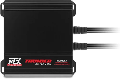 Vista 2 de MTX RZR-14RC-THUNDER2 Kick Panel Altavoces+Amplificador para Polaris RZR Ride Command