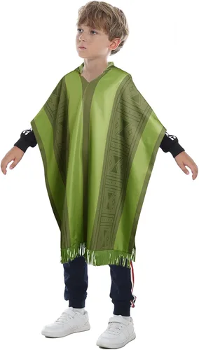 Vista 4 de Coseaon Cosplay Costume Boys Costume Uniform Movie Cape Cloak Halloween Dress up Cloak for Kids