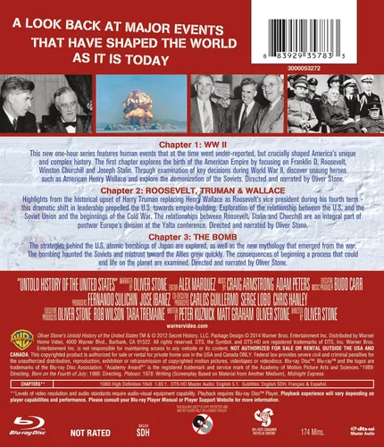 Vista 2 de Untold History of United States Part 1 World II Blu-ray