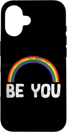 Vista 32 de Rainbow You Be LGBT Pride Flag Lesbian Gay Bi Trans Gift Case for iPhone 17