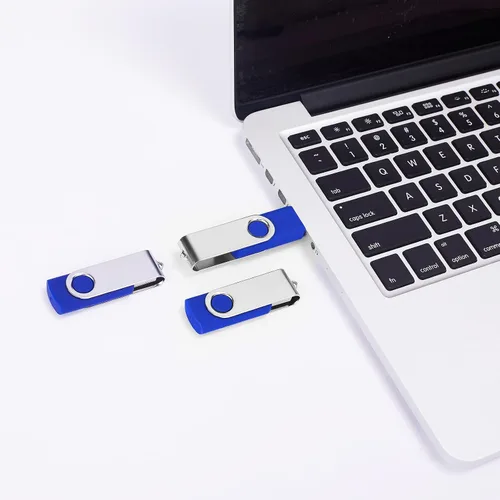 Vista 8 de Paquete de 50 unidades flash USB 2.0 de 128 MB, unidades flash USB 2.0 a granel para almacenamiento (azul) Unidades de pulgar de 128 GB a granel