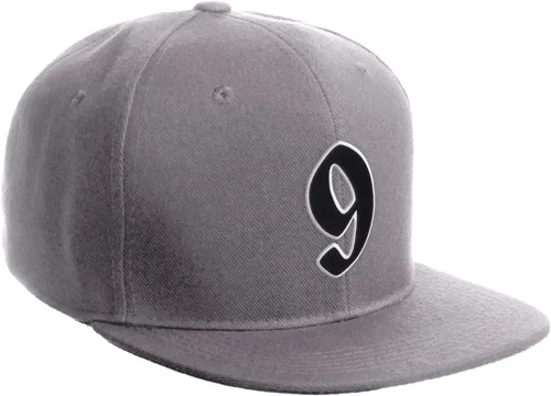 Vista 727 de Daxton Gorra clásica con visera de billete plano con letras del alfabeto inglés antiguo de la A a la Z