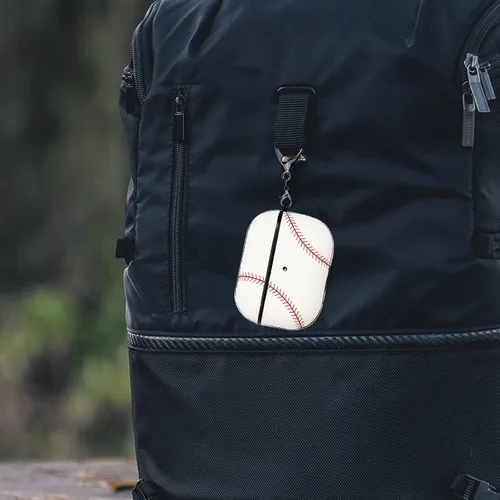 Vista 4 de Funda para AirPods Pro 2, funda protectora completa y duradera para carga de Apple AirPods Pro 2, funda con llavero
