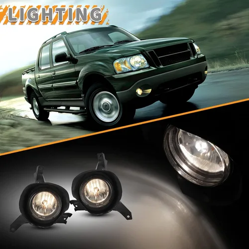Vista 6 de Para Ford Explorer Sport 2001 2002 2003, Ford Explorer Sport 2001-2005, luces antiniebla montaje de 42 W