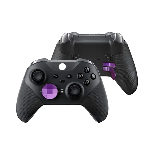 Vista 3 de 4 pcs Trigger Paddles and 2 Interchangeable D-Pads Metal Stainless Steel Replacement Parts for Elite Series 2 and Xbox one Elite Controllers
