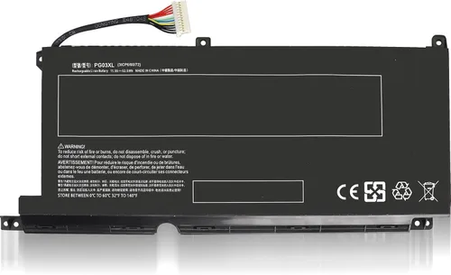 Vista 5 de PG03XL - Batería de repuesto HP Pavilion Gaming 15-DK 15T-DK 15-EC para HP Pavilion 15-DK0XXX 15-DK0056WM 15-DK0068WM 15-DK0055NR 15T-DK200